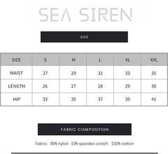 [FDA]Sea Siren full coverage and leakproof protection for incontinence and during the menstrual period high-waisted underwear without PFAS