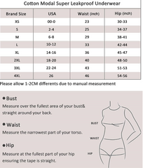 [FDA] Durable Leak-Proof Boyshorts for Heavy Flow and Postpartum Care without PFAS